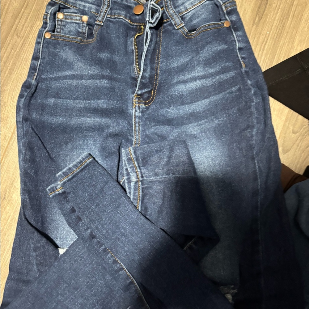 Fashion Nova Classic Blue Denim Jeans